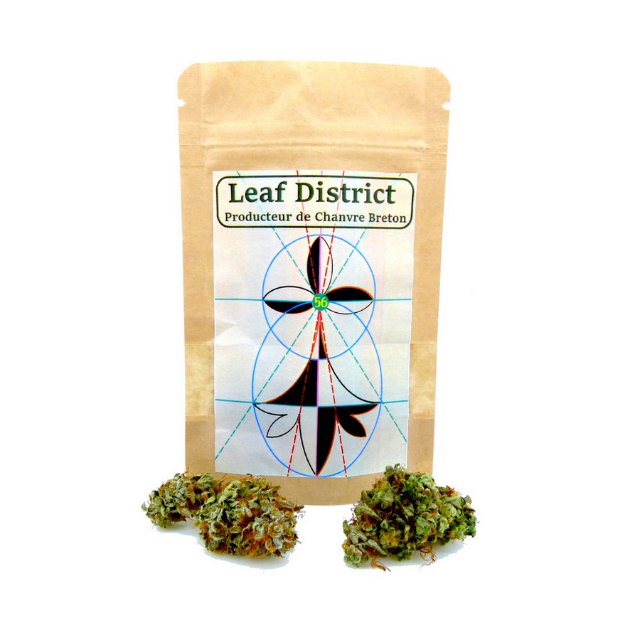 Leaf District Paquet de Fleurs de CBG B56