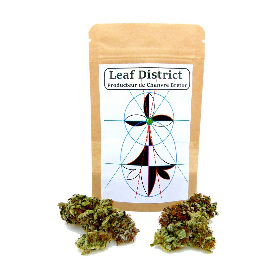 Leaf District Paquet de Fleurs de CBG V56