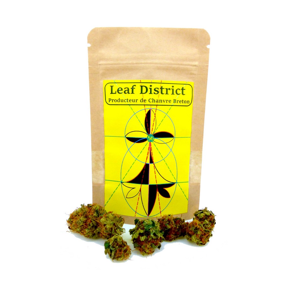 Leaf District Paquet de Fleurs de CBG S56
