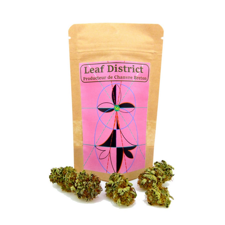 Leaf District Paquet de Fleurs de CBG Z56